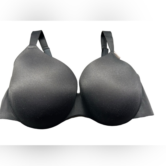 AUDEN women’s black X899L lightly lined Demi coverage underwire smooth bra NWT - Picture 2 of 5